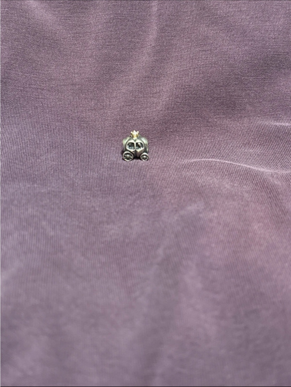 retired Pandora Two-Tone Royal Carriage Charm (Item Number: 790598P).